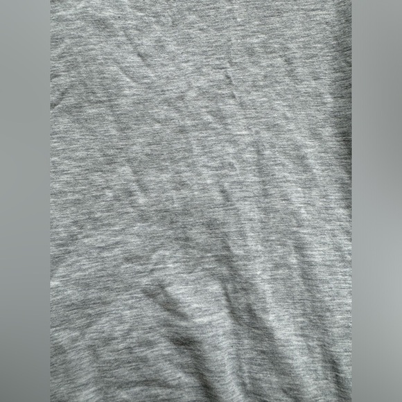 Lululemon Weekend Short Sleeve Mini Striped Heathered Grey Angel Wing 4 - Picture 2 of 7